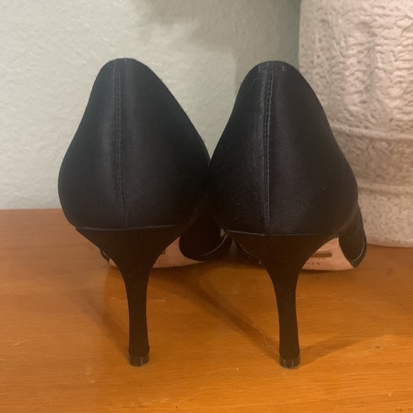 Badgley Mischka platinum women’s Janni, open toe pumps - Picture 4 of 6